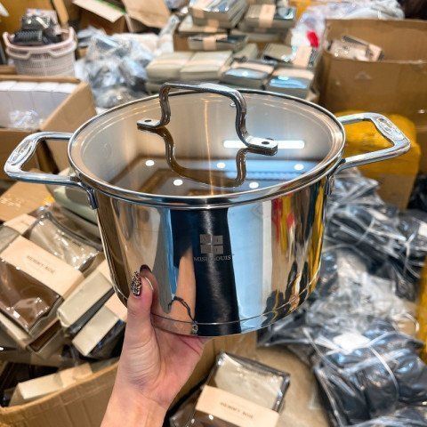 BỘ 03 NỒI MISU 05 ĐÁY HỘP ĐEN MẪU MỚI